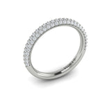 18 KT White Gold Vlora Matching Band