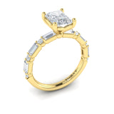 14 KT Yellow Gold Vlora Classic Engagement Ring