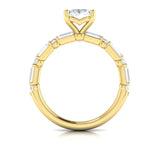 14 KT Yellow Gold Vlora Classic Engagement Ring