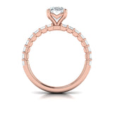 14 KT Rose Gold Vlora Classic Engagement Ring