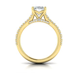 14 KT Yellow Gold Vlora Classic Engagement Ring