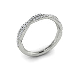 14 KT White Gold Vlora Matching Band