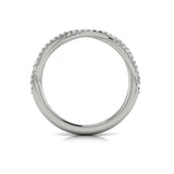 14 KT White Gold Vlora Matching Band