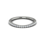 14 KT White Gold Vlora Matching Band