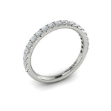 18 KT White Gold Vlora Matching Band