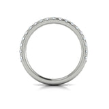 18 KT White Gold Vlora Matching Band