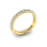 18 KT Yellow Gold Vlora Stackable Band