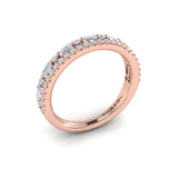 18 KT Rose Gold Vlora Stackable Band
