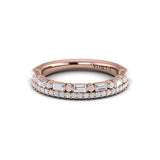 18 KT Rose Gold Vlora Stackable Band
