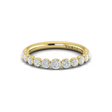 18 KT Yellow Gold Vlora Stackable Band