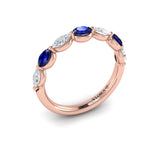 14 KT Rose Gold Vlora Stackable Band