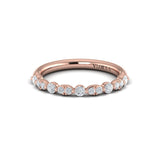 18 KT Rose Gold Vlora Stackable Band