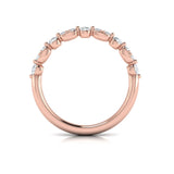 18 KT Rose Gold Vlora Stackable Band