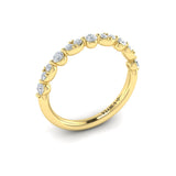 18 KT Yellow Gold Vlora Stackable Band