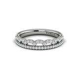 Platinum Vlora Stackable Band