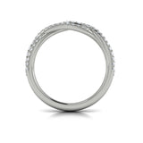 18 KT White Gold Vlora Stackable Band