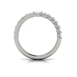 14 KT White Gold Vlora Stackable Band