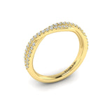 14 KT Yellow Gold Vlora Stackable Band
