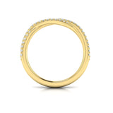 14 KT Yellow Gold Vlora Stackable Band