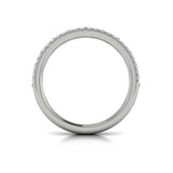 18 KT White Gold Vlora Stackable Band