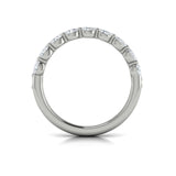 14 KT White Gold Vlora Stackable Band
