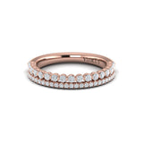 18 KT Rose Gold Vlora Stackable Band