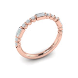 18 KT Rose Gold Vlora Stackable Band