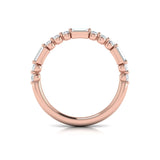 18 KT Rose Gold Vlora Stackable Band