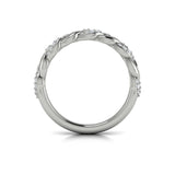 Platinum Vlora Stackable Band