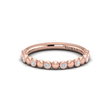 18 KT Rose Gold Vlora Stackable Band