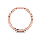 18 KT Rose Gold Vlora Stackable Band