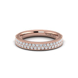 14 KT Rose Gold Vlora Stackable Band