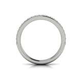 18 KT White Gold Vlora Stackable Band