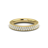 18 KT Yellow Gold Vlora Stackable Band