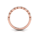 14 KT Rose Gold Vlora Stackable Band