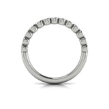 14 KT White Gold Vlora Stackable Band