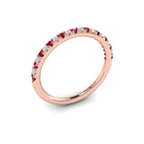 14 KT Rose Gold Vlora Color Band
