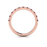 14 KT Rose Gold Vlora Color Band