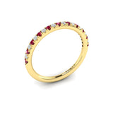 18 KT Yellow Gold Vlora Color Band