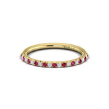 18 KT Yellow Gold Vlora Color Band