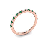 14 KT Rose Gold Vlora Color Band