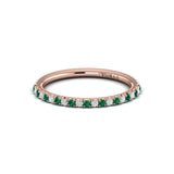 14 KT Rose Gold Vlora Color Band