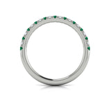 18 KT White Gold Vlora Color Band