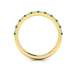 18 KT Yellow Gold Vlora Color Band