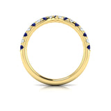 18 KT Yellow Gold Vlora Color Band