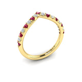 18 KT Yellow Gold Vlora Color Band