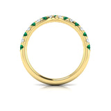 18 KT Yellow Gold Vlora Color Band