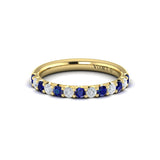 14 KT Yellow Gold Vlora Color Band