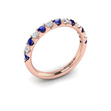 18 KT Rose Gold Vlora Color Band