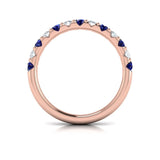18 KT Rose Gold Vlora Color Band